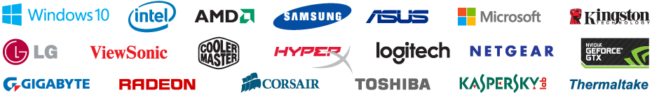 We use the best brands for our desktop computers